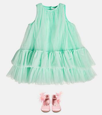 Tiered tulle dress | Caroline Bosmans
