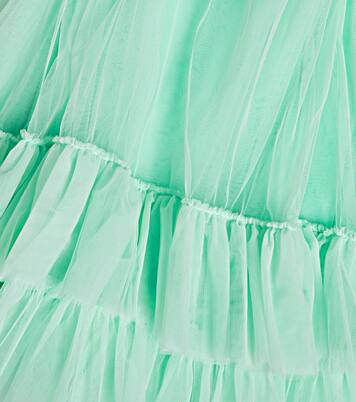 Tiered tulle dress | Caroline Bosmans