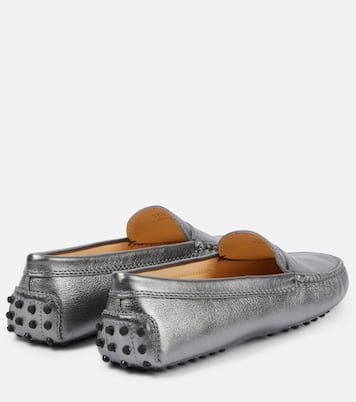 Mokassins aus Metallic-Leder | Tod's