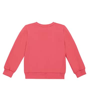 Logo cotton sweatshirt | Balmain Kids