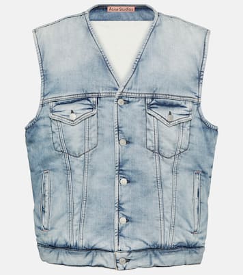 Oversize-Jeansweste | Acne Studios