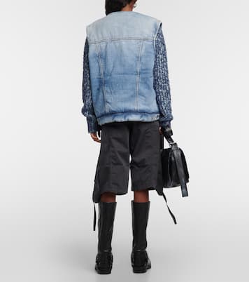 Oversize-Jeansweste | Acne Studios