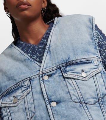 Oversize-Jeansweste | Acne Studios