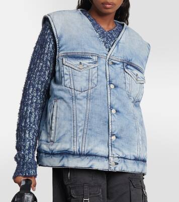 Oversize-Jeansweste | Acne Studios