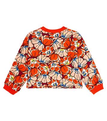 Floral cotton sweatshirt | Kenzo Kids