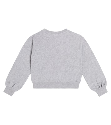 Logo cotton jersey sweatshirt | Moschino Kids