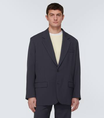 Oversized wool-blend blazer | Acne Studios