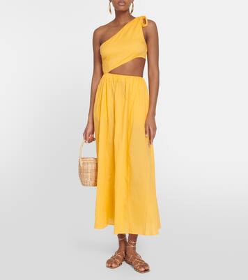 Robe midi Alberobello en coton | Marysia