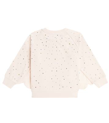 Embellished cotton sweatshirt | Stella McCartney Kids