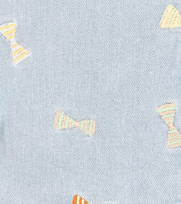 Embroidered denim shorts | Stella McCartney Kids