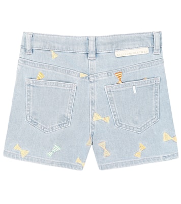 Embroidered denim shorts | Stella McCartney Kids