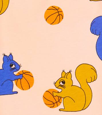 Squirrels cotton jersey sweatpants | Mini Rodini