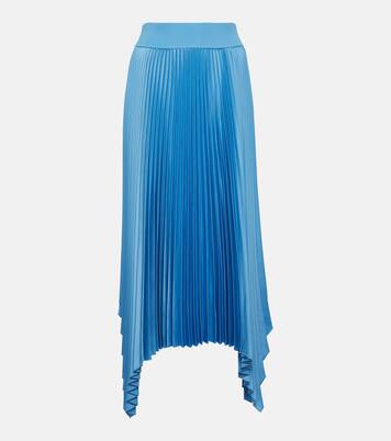 Ade plissé midi skirt  | Joseph
