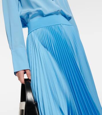 Ade plissé midi skirt  | Joseph