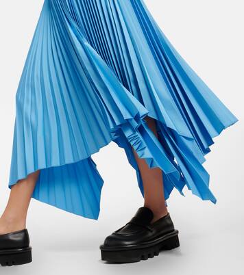 Ade plissé midi skirt  | Joseph