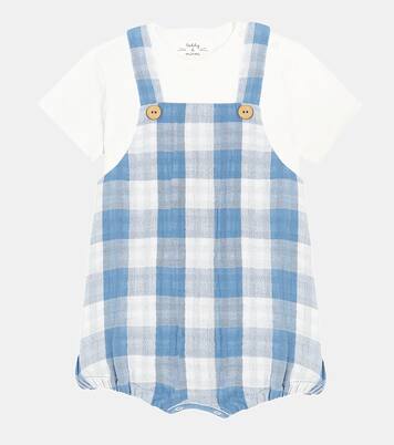 Baby Set aus Spieler und T-Shirt aus Baumwolle | Il Gufo