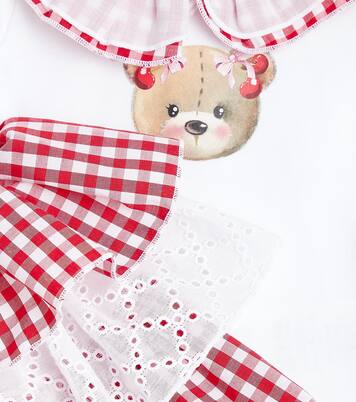 Bebé - set de body y falda de algodón | Monnalisa