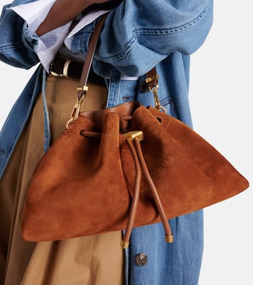 Sac seau Cinch M en daim | Jimmy Choo