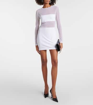 Robe Dash Dash en résille | Norma Kamali