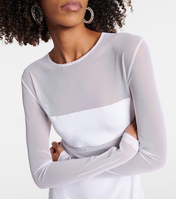 Robe Dash Dash en résille | Norma Kamali