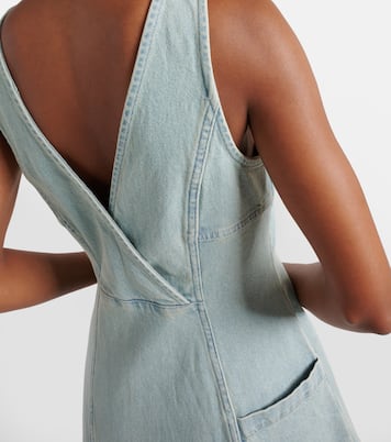 White Label - Abito midi Arlet in twill | Proenza Schouler