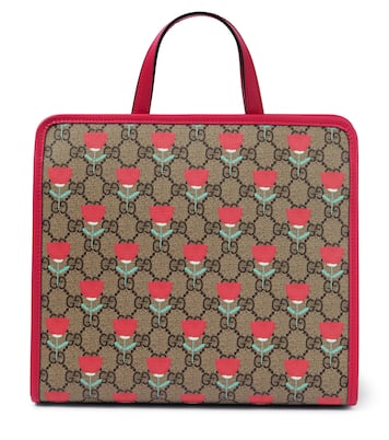 GG canvas floral tote bag | Gucci Kids