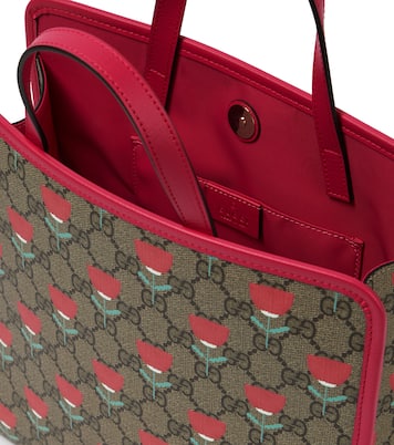 GG canvas floral tote bag | Gucci Kids