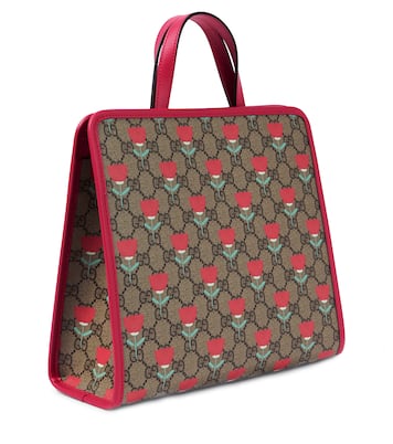 GG canvas floral tote bag | Gucci Kids