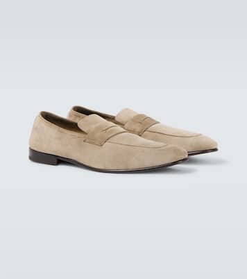 Loafers L'Asola aus Veloursleder | Zegna