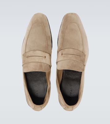 Loafers L'Asola aus Veloursleder | Zegna