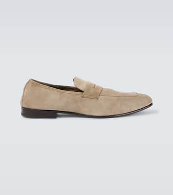 Loafers L'Asola aus Veloursleder | Zegna