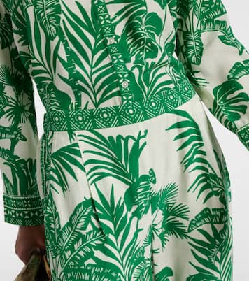 Gerade High-Rise-Hose Iris | Velvet