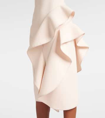 Ruffled one-shoulder midi dress | Maticevski