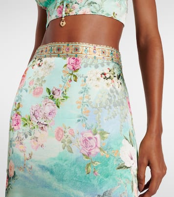 Maxirock aus Seide | Camilla