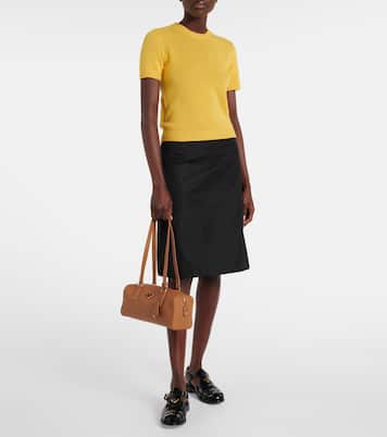 Borsa a spalla Medium in pelle | Prada