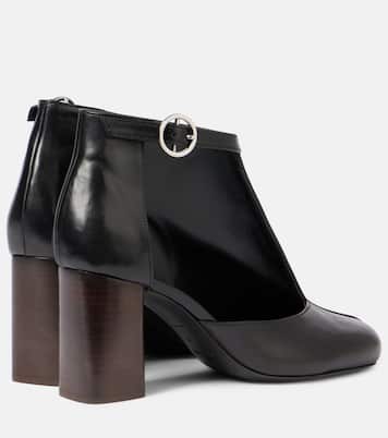 Botines de piel con aberturas | Lemaire