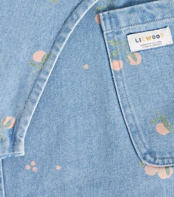 Angelica printed denim dress | Liewood