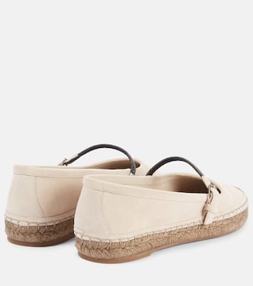Monili suede espadrilles | Brunello Cucinelli