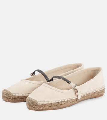 Monili suede espadrilles | Brunello Cucinelli