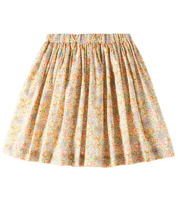 Suzon floral cotton skirt | Bonpoint