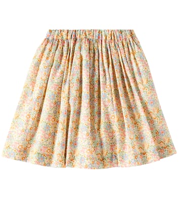 Suzon floral cotton skirt | Bonpoint