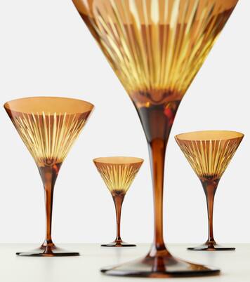 Prism set of 4 martini glasses | L'Objet