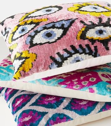 Velvet cushion | Les-Ottomans