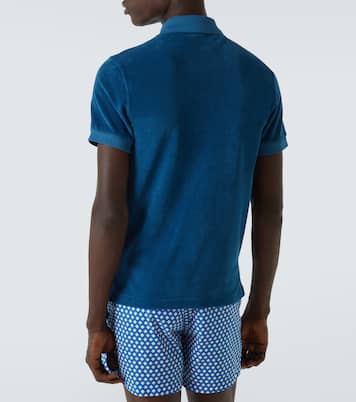 Polo en terciopelo de mezcla de algodón | Tom Ford