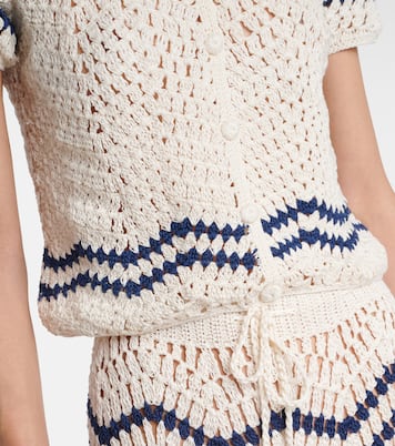 Hemd Nautical aus Häkelstrick | Anna Kosturova