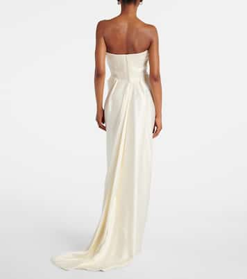 Bridal Galaxy crêpe satin corset gown | Vivienne Westwood