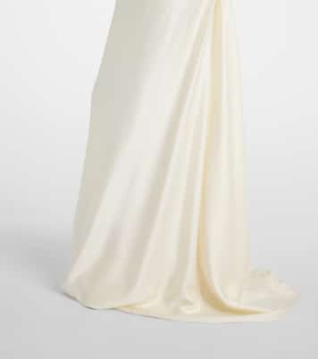 Bridal Galaxy crêpe satin corset gown | Vivienne Westwood