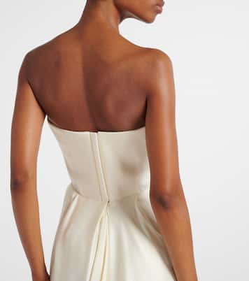 Bridal Galaxy crêpe satin corset gown | Vivienne Westwood