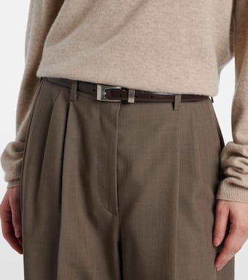 Downtown leather belt | The Row