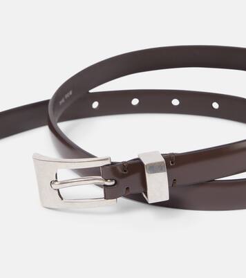 Downtown leather belt | The Row
